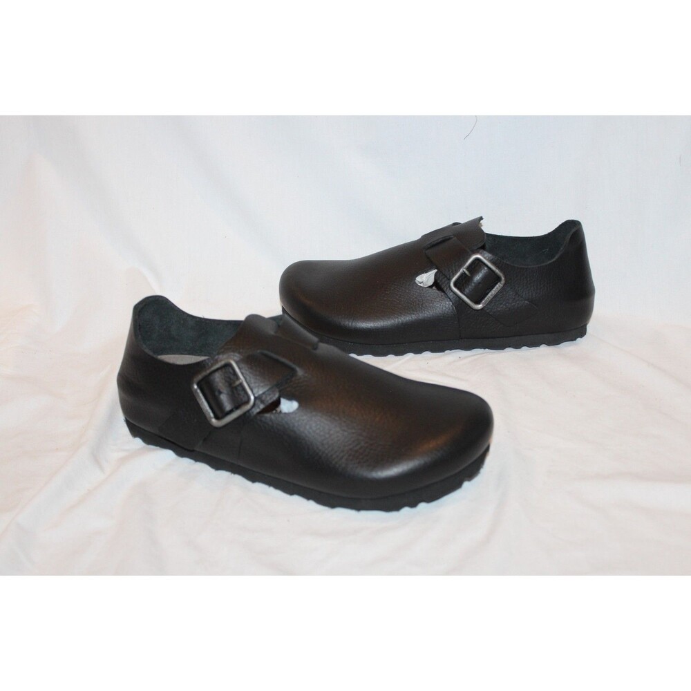 Birkenstock London Wire Buckle Men's Leather Sandals Black EU 42 REG $190